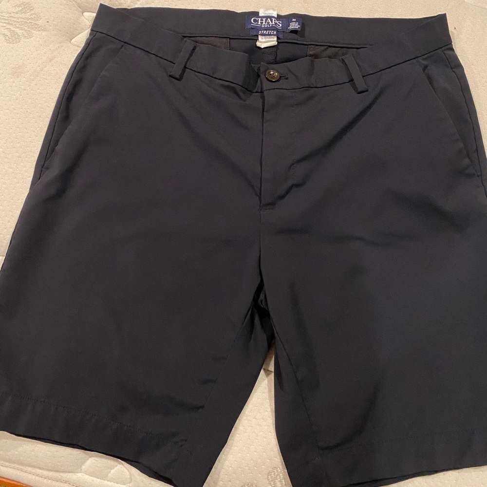 Chaos blue golf shorts 34